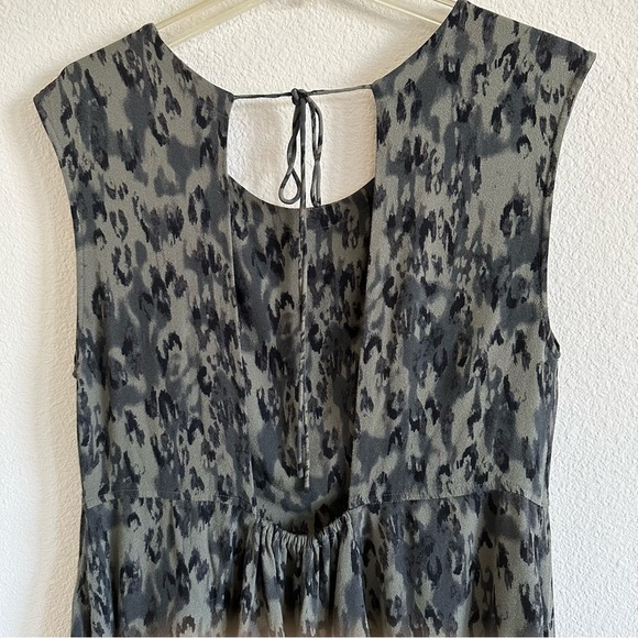 Free People Fake Love Camo Mini Dress Size Large - Picture 12 of 16